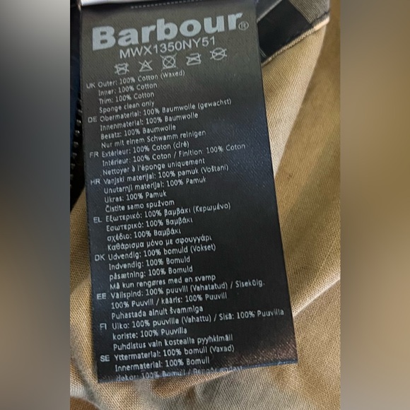 Barbour Black Waterproof Jacket - Picture 2 of 4